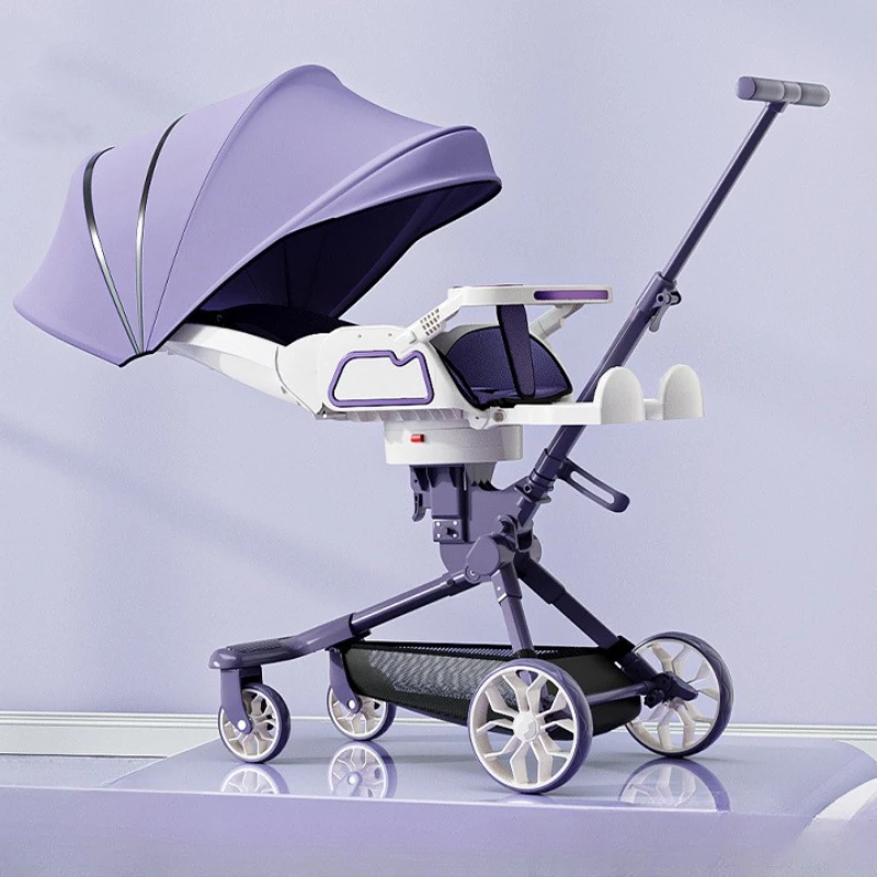 Two-way Baby Stroller Lightweight and Foldable High-view Baby Carriage Multifunctional Stroller Baby Cart Stroller for The Baby
Two-way Baby Stroller Lightweight and Foldable High-view Baby Carriage Multifunctional Stroller Baby Cart Stroller for The Baby