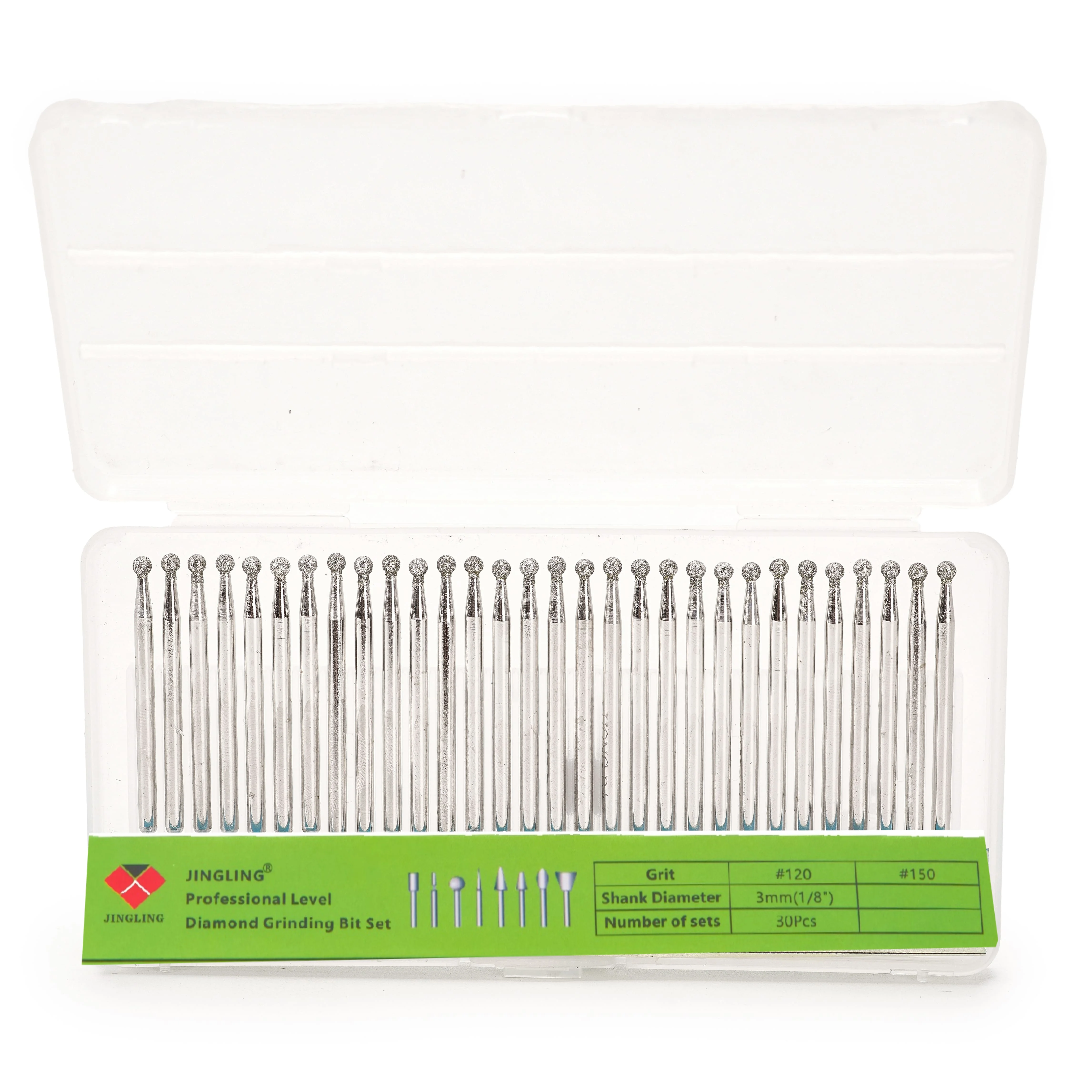 30 Pcs 3mm Diamond Drill Bits for Dremel Jewelry Lapidary Tools for Rock Glass
30 Pcs 3mm Diamond Drill Bits for Dremel Jewelry Lapidary Tools for Rock Glass