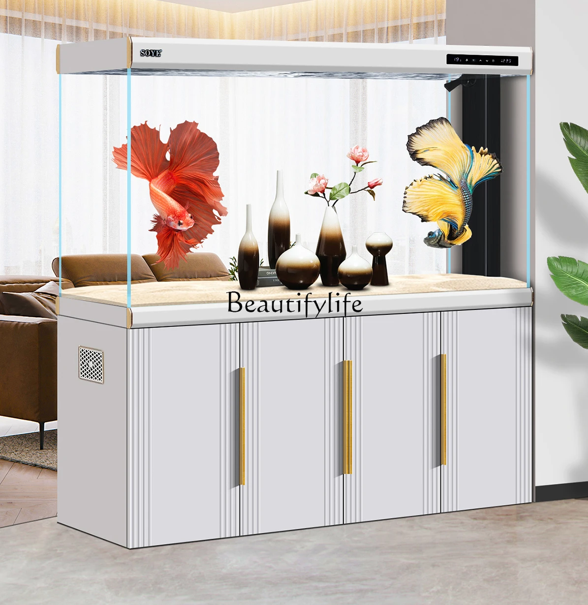 Large Ecological Bottom Filter Super White Smart Aquarium Hallway Partition Screens Light Luxury
Large Ecological Bottom Filter Super White Smart Aquarium Hallway Partition Screens Light Luxury