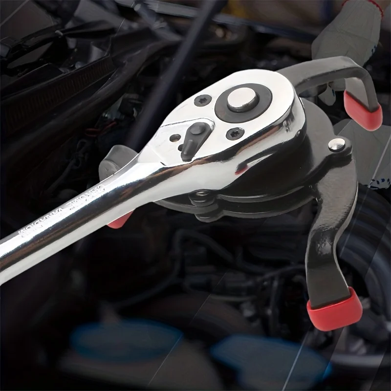 Unidirectional three claw filter wrench for oil change, oil core removal, ball joint anti slip
Unidirectional three claw filter wrench for oil change, oil core removal, ball joint anti slip