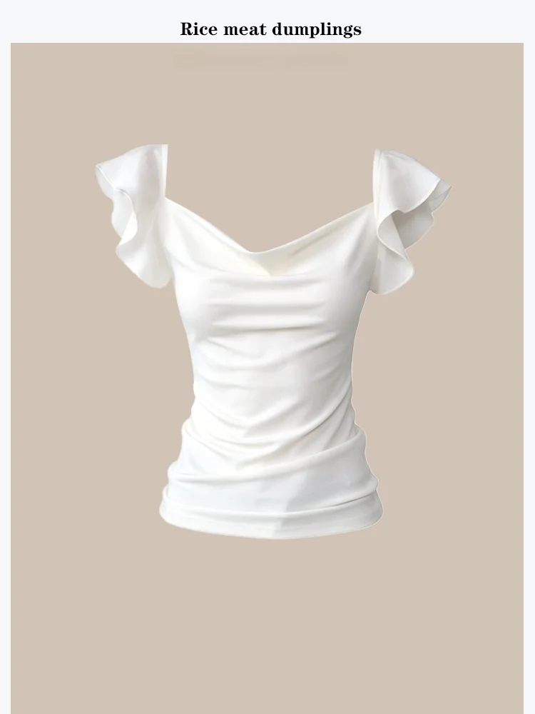 Stunning Women's Slim Fit Vest Summer New Style Gentle Style Cotton Polyester Material Short Sleeve Fly Sleeve Collar Design
Stunning Women's Slim Fit Vest Summer New Style Gentle Style Cotton Polyester Material Short Sleeve Fly Sleeve Collar Design