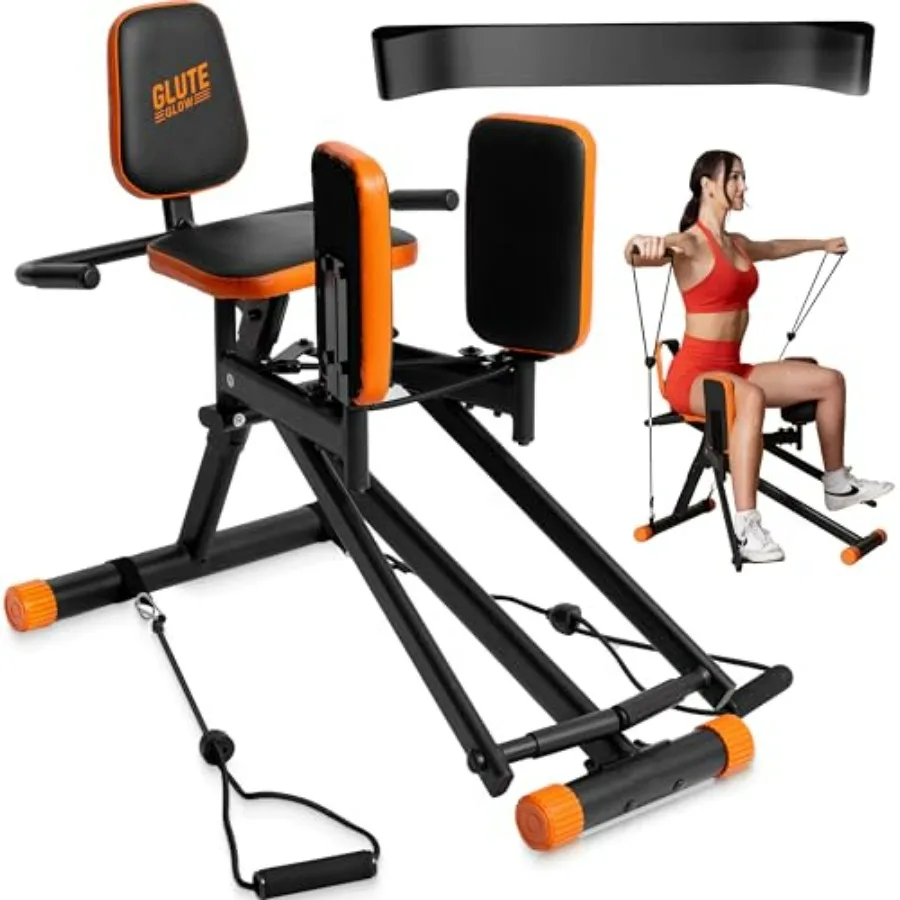 Hip Abductor Machine for Home Gym - USA Based - Booty Builder & Booty Trainer for Women – 3 Resistance Levels – Bonus Arm Bands,
Hip Abductor Machine for Home Gym - USA Based - Booty Builder & Booty Trainer for Women – 3 Resistance Levels – Bonus Arm Bands,