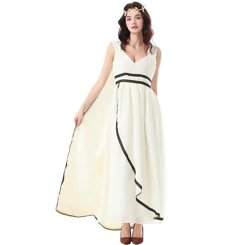 New Halloween Costume Medieval Roman Mythical Character Shawl Dress up Skirt for Women Spring Season Fashionable Stage Wear
New Halloween Costume Medieval Roman Mythical Character Shawl Dress up Skirt for Women Spring Season Fashionable Stage Wear
