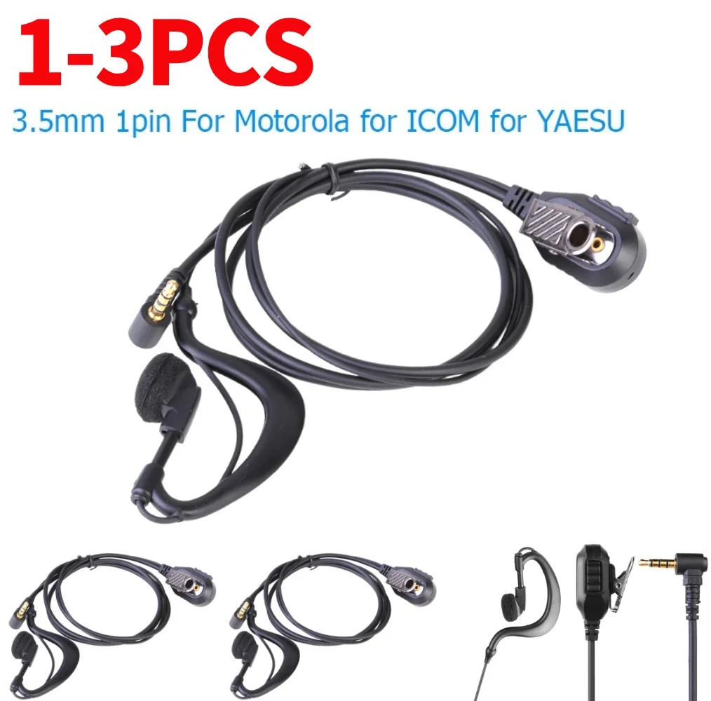 1-3pcs Audio Cable Interphone Earphones Headset Accessories G Shape Soft Ear Hook Earpiece Headset with PTT Mic for Motorola
1-3pcs Audio Cable Interphone Earphones Headset Accessories G Shape Soft Ear Hook Earpiece Headset with PTT Mic for Motorola
