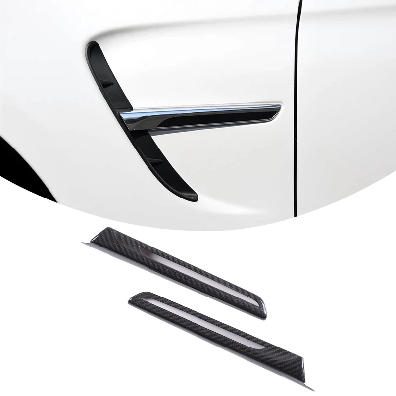 For BMW M3 F80 M4 F82 F83 14-19 Real Dry Carbon Fiber Side Fender Air Vent Flow Trim Car Retrofitting Accessories
For BMW M3 F80 M4 F82 F83 14-19 Real Dry Carbon Fiber Side Fender Air Vent Flow Trim Car Retrofitting Accessories