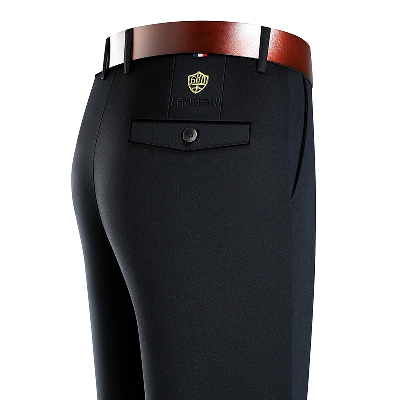 Мужские деловые брюки, эластичные классические брюки без глажки, деловые повседневные деловые классические брюки
Мужские деловые брюки, эластичные классические брюки без глажки, деловые повседневные деловые классические брюки