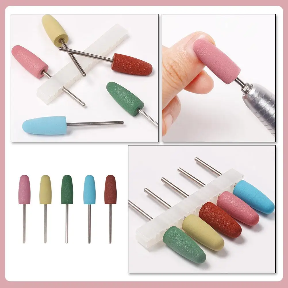 5 Pcs Nail Drill Bits Grinding Heads for Manual Polishing Tools Manicure Polisher Professional
5 Pcs Nail Drill Bits Grinding Heads for Manual Polishing Tools Manicure Polisher Professional