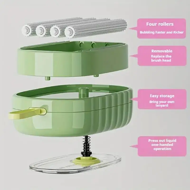 Щетка для стирки, многоцелевой ручной валик Caddy — бытовой валик из пенопласта, мягкая щетина, ручной скруббер для стирки
Щетка для стирки, многоцелевой ручной валик Caddy — бытовой валик из пенопласта, мягкая щетина, ручной скруббер для стирки