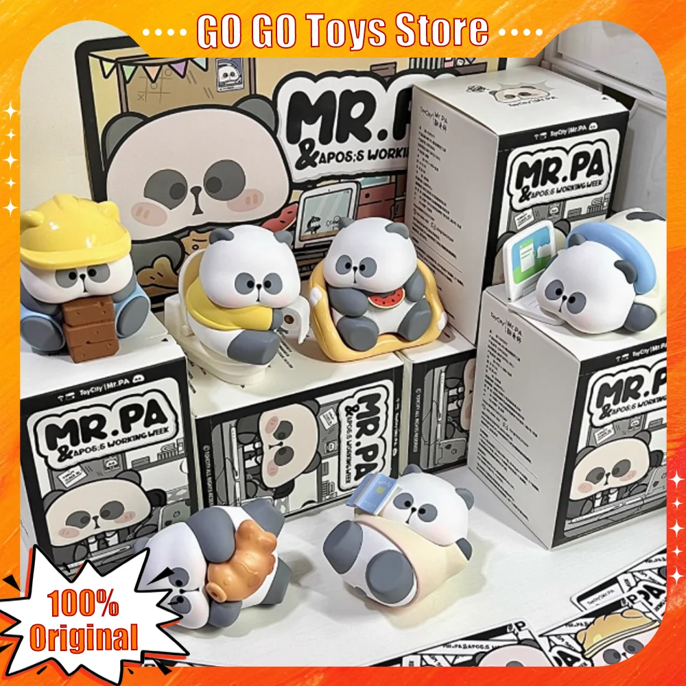 Mr.Pa Working Week Series Blind Box Toys Original Action Figure Model Desktop Collection Gifts Ornaments Birthday Kids Gift
Mr.Pa Working Week Series Blind Box Toys Original Action Figure Model Desktop Collection Gifts Ornaments Birthday Kids Gift