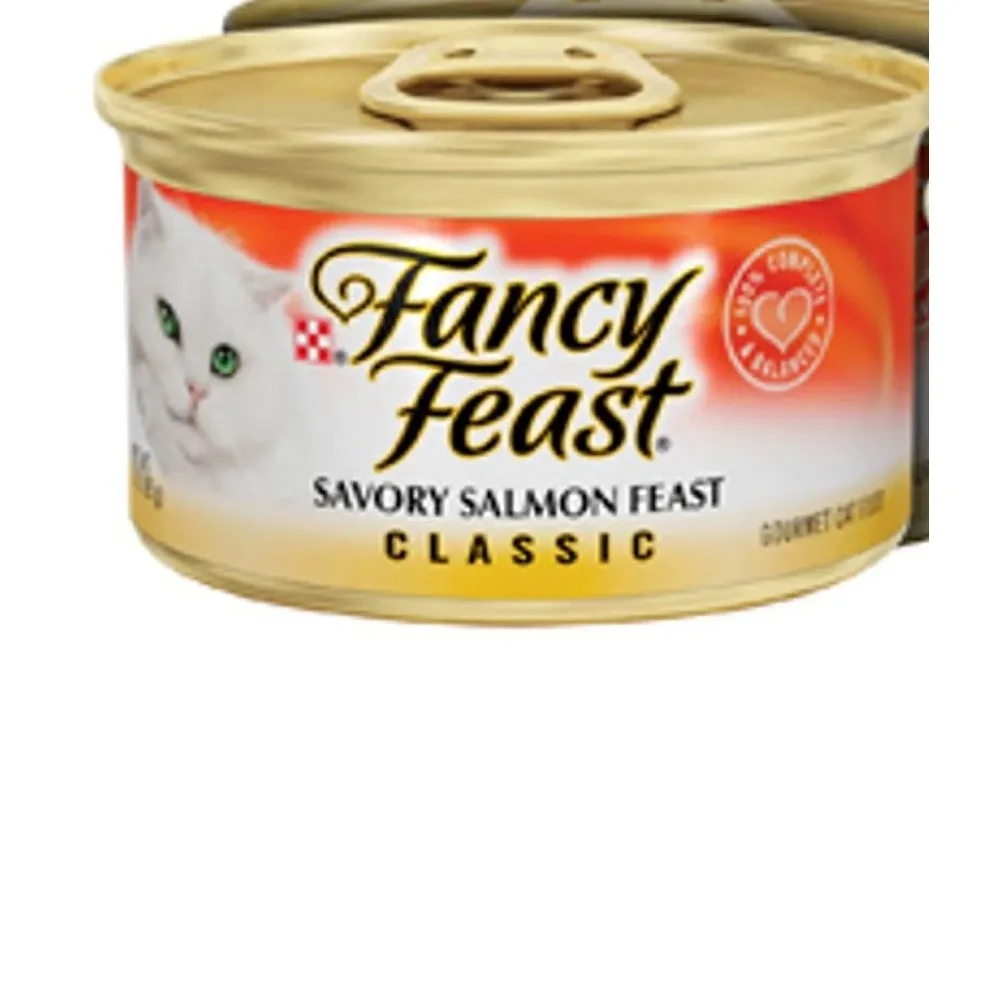 Purina Classic Kitten Food, Wet Cat Food, Savory Salmon Feast, 3 oz Cans (24 Pack)
Purina Classic Kitten Food, Wet Cat Food, Savory Salmon Feast, 3 oz Cans (24 Pack)