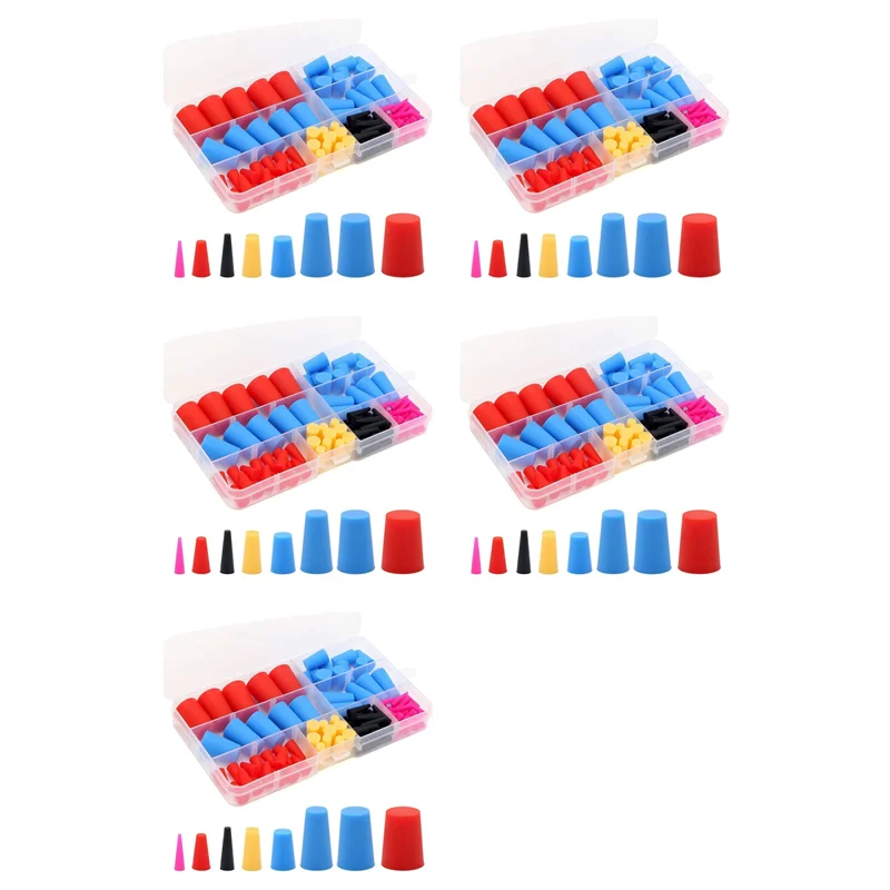ABZL 550PCS Silicone Rubber Tapered Plug, High-Temperature Resistant Rubber Stoppers For Hole Plugs, Spraying, Spraying,
ABZL 550PCS Silicone Rubber Tapered Plug, High-Temperature Resistant Rubber Stoppers For Hole Plugs, Spraying, Spraying,