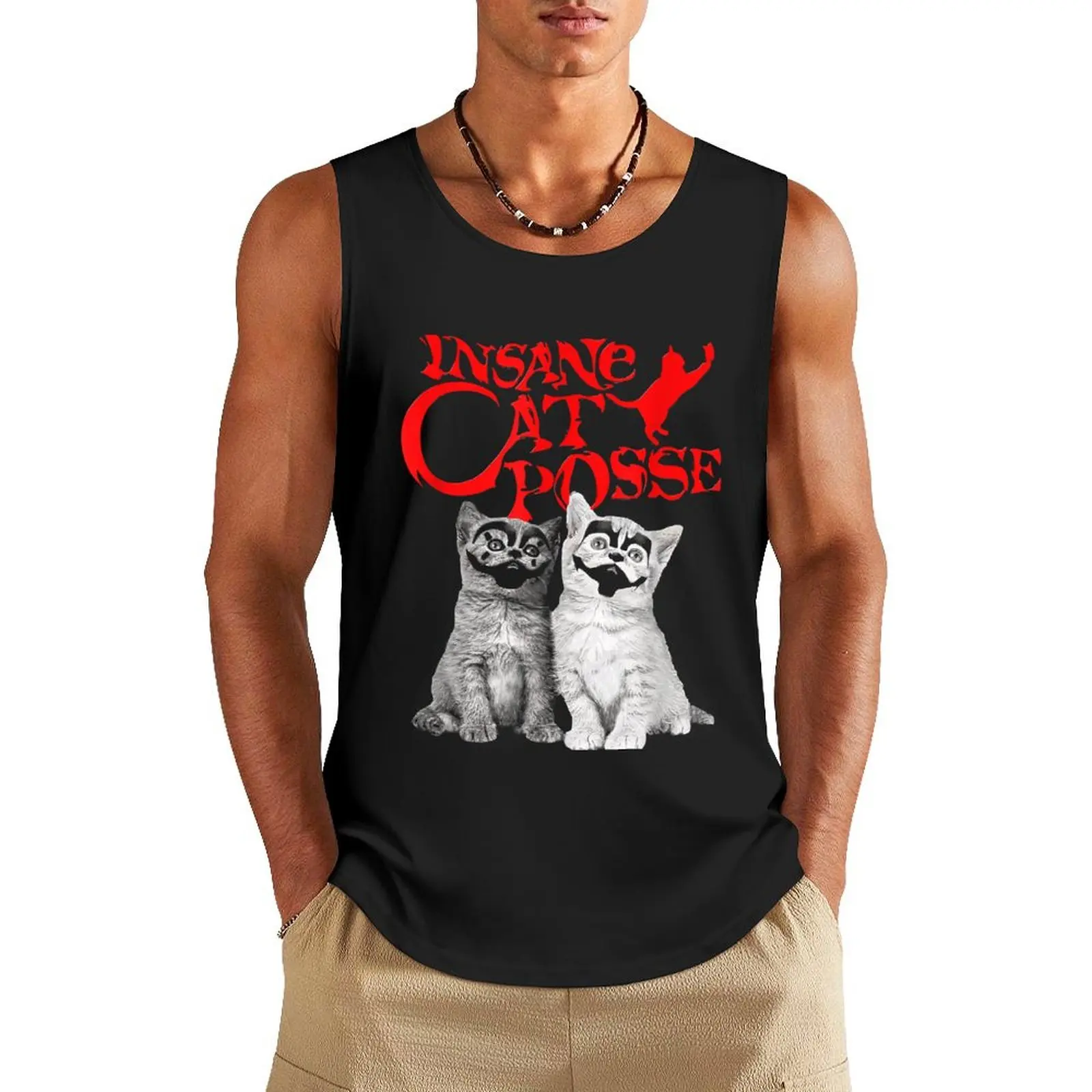 Retro Halloween Design Insane Cats Posse Love Cute Kittens Tank Top summer clothes man vest anime
Retro Halloween Design Insane Cats Posse Love Cute Kittens Tank Top summer clothes man vest anime