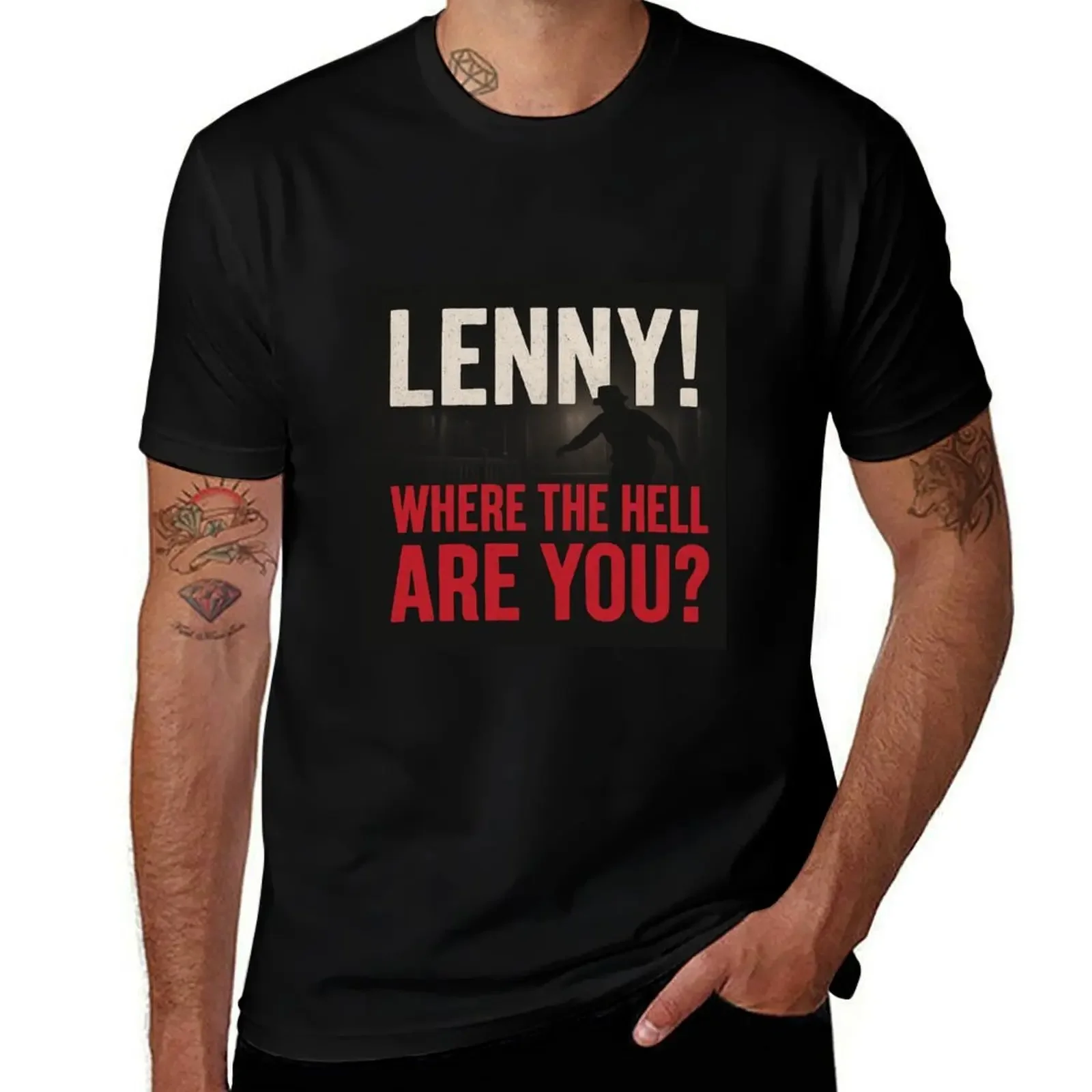 Lenny Where The Hell Are You Meme T-Shirt kawaii clothes quick-drying oversized graphic tee anime stuff black t shirts for men
Lenny Where The Hell Are You Meme T-Shirt kawaii clothes quick-drying oversized graphic tee anime stuff black t shirts for men