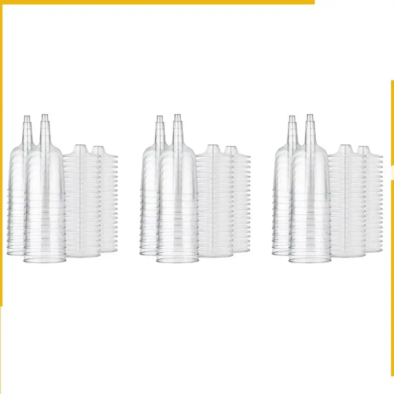 A92P Clear Plastic Wine Glass Recyclable - Shatterproof Wine Goblet - Disposable & Reusable Cups For Champagne, Dessert 60Pcs
A92P Clear Plastic Wine Glass Recyclable - Shatterproof Wine Goblet - Disposable & Reusable Cups For Champagne, Dessert 60Pcs
