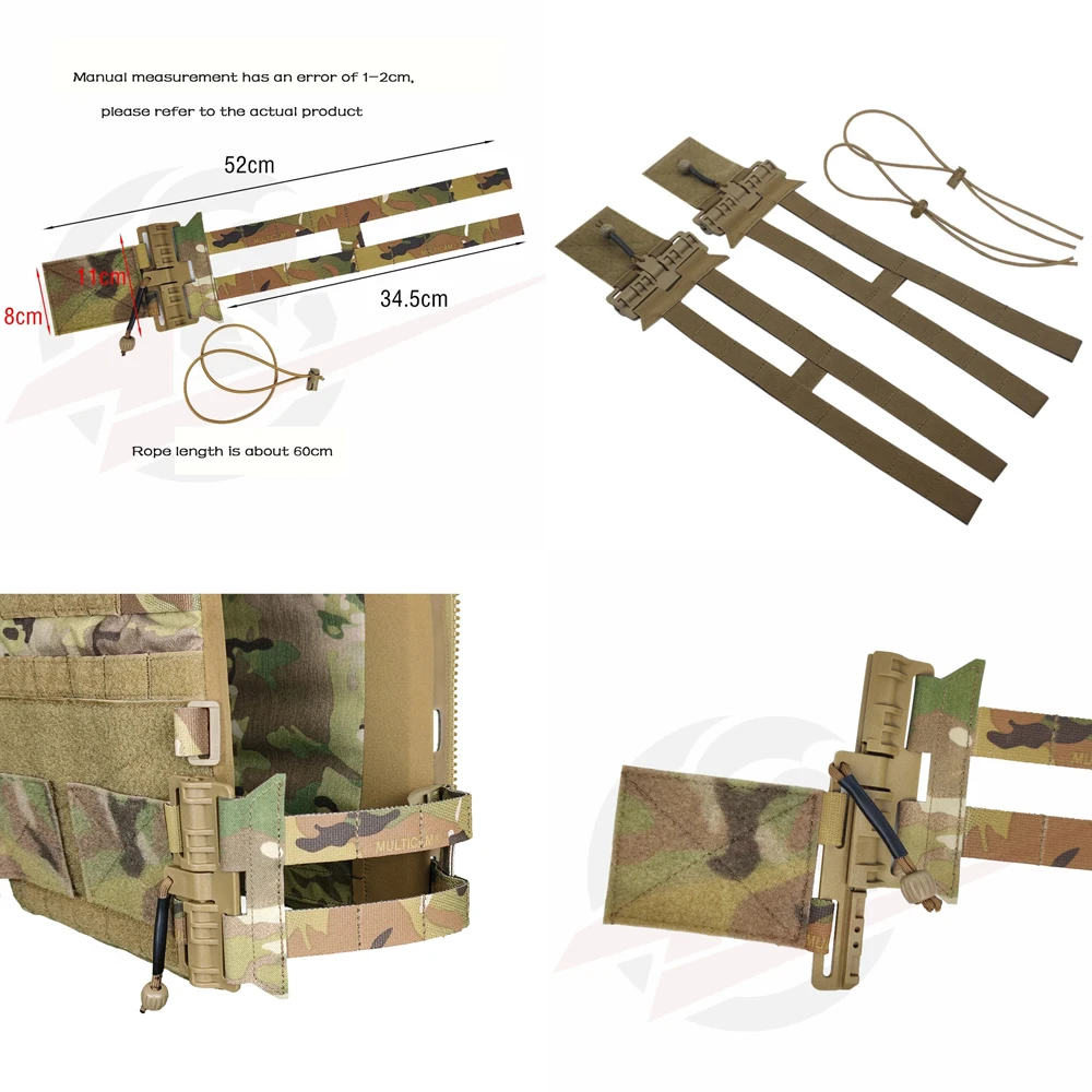 NEW Outdoor Tactical Vest Cummerbund Hunting JPC XPC Vest Quick Release Buckle Set Vest Plate Carrier Equipment
NEW Outdoor Tactical Vest Cummerbund Hunting JPC XPC Vest Quick Release Buckle Set Vest Plate Carrier Equipment