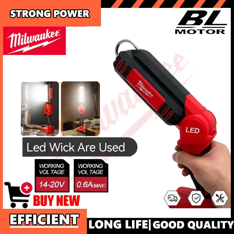 Светодиодный рабочий фонарь Milwaukee, сверхъяркий, с креплением на угол 90 градусов, на литиевой батарее M18, прожектор для наружного освещения и кемпинга
Светодиодный рабочий фонарь Milwaukee, сверхъяркий, с креплением на угол 90 градусов, на литиевой батарее M18, прожектор для наружного освещения и кемпинга