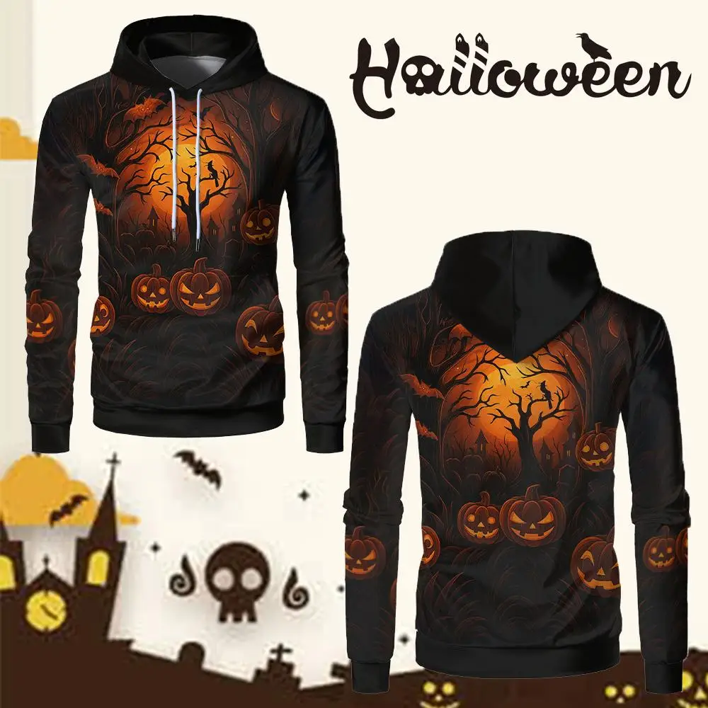 Halloween Horror Pumpkin Graphic Print Hoodie 3D Spider Ripped Print Sweatshirt Holiday Party Unisex Street Fashion Clothing
Halloween Horror Pumpkin Graphic Print Hoodie 3D Spider Ripped Print Sweatshirt Holiday Party Unisex Street Fashion Clothing
