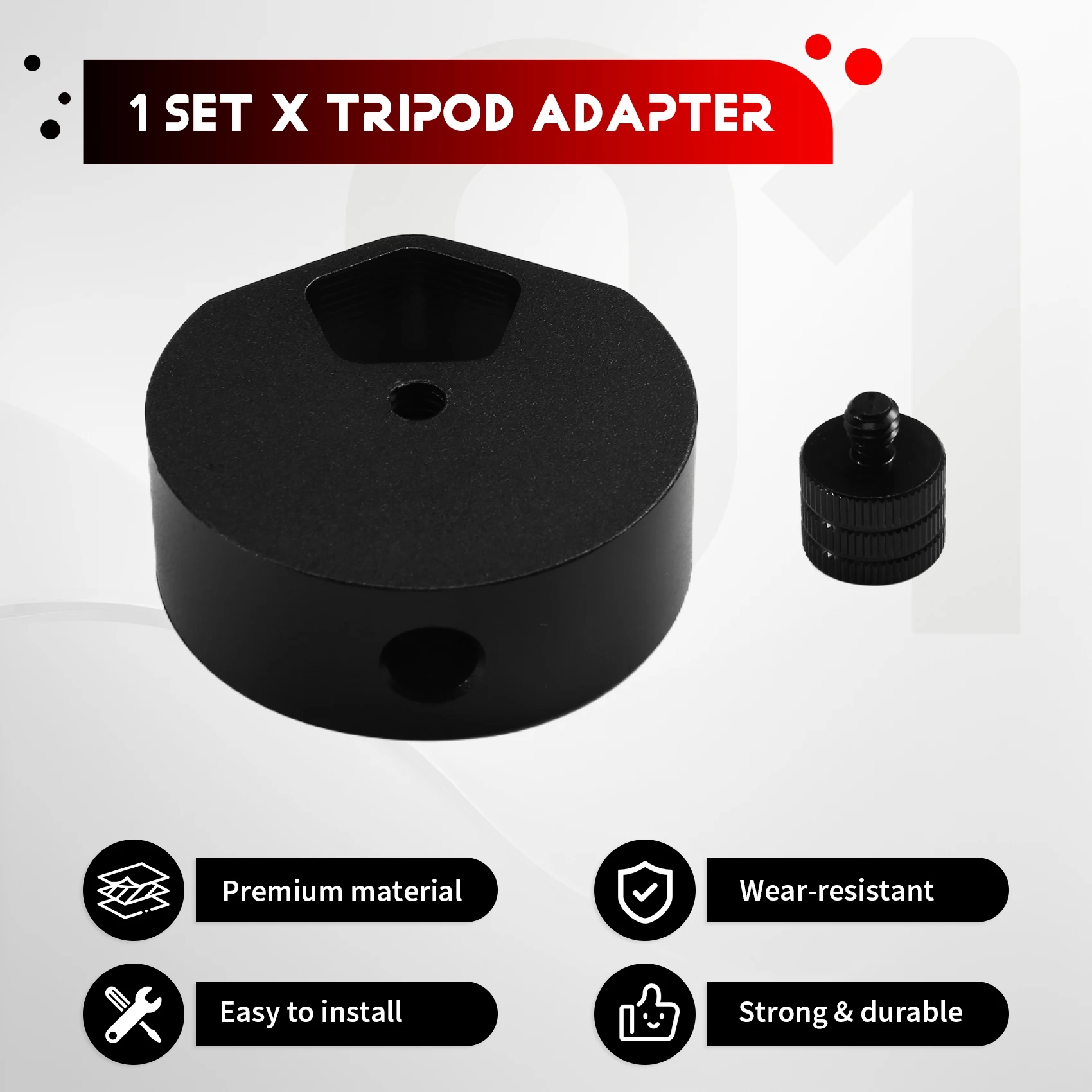 A27F-For Starlink Mini Tripod Adapter With Ball Head Adapter Compatible With Starlink Mini 1/4Inch-20 And 3/8Inch-16 Adapters
A27F-For Starlink Mini Tripod Adapter With Ball Head Adapter Compatible With Starlink Mini 1/4Inch-20 And 3/8Inch-16 Adapters