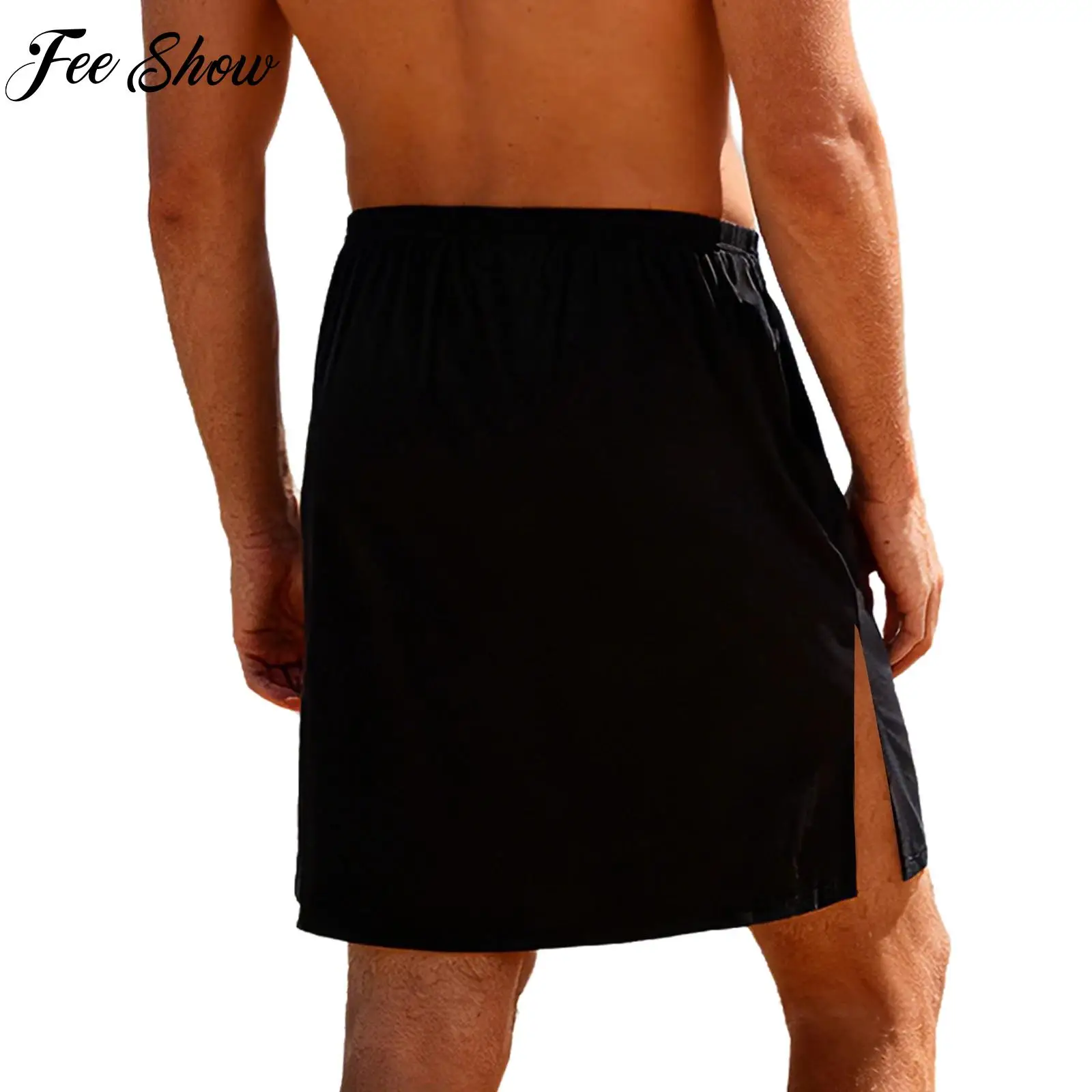 Mens Skirt Bottom Side Split Cover Up Beach Sports Swimwear Bathing Skirt for Hemed Parties Couple Games Beachwear Homewear
Mens Skirt Bottom Side Split Cover Up Beach Sports Swimwear Bathing Skirt for Hemed Parties Couple Games Beachwear Homewear