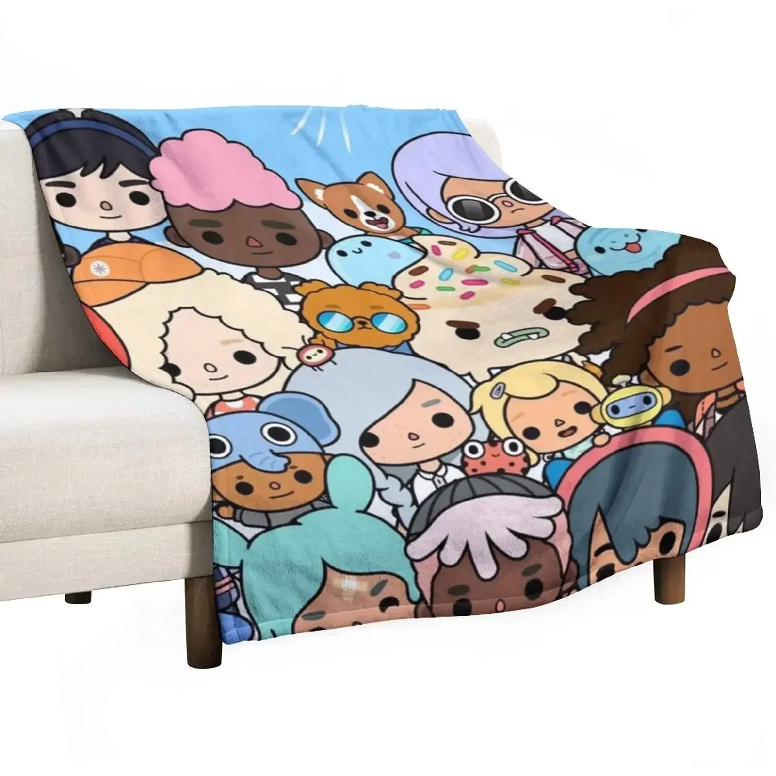 Toca Boca Throw Blanket Versatile Cozy Throw Blanket for All Occasions
Toca Boca Throw Blanket Versatile Cozy Throw Blanket for All Occasions