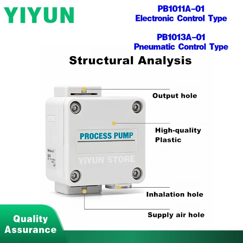 1 шт. PB1011A-01 Мембранный насос с электронным управлением, PB1013A-01 Тип пневматического управления PB Серия YIYUN Магазин
1 шт. PB1011A-01 Мембранный насос с электронным управлением, PB1013A-01 Тип пневматического управления PB Серия YIYUN Магазин