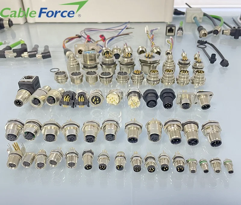 M12 L Code Male 16A DC Power Panel Connector Rear Side Fastening with PCB Contacts M16x1.5 Chassis Side Thread
M12 L Code Male 16A DC Power Panel Connector Rear Side Fastening with PCB Contacts M16x1.5 Chassis Side Thread
