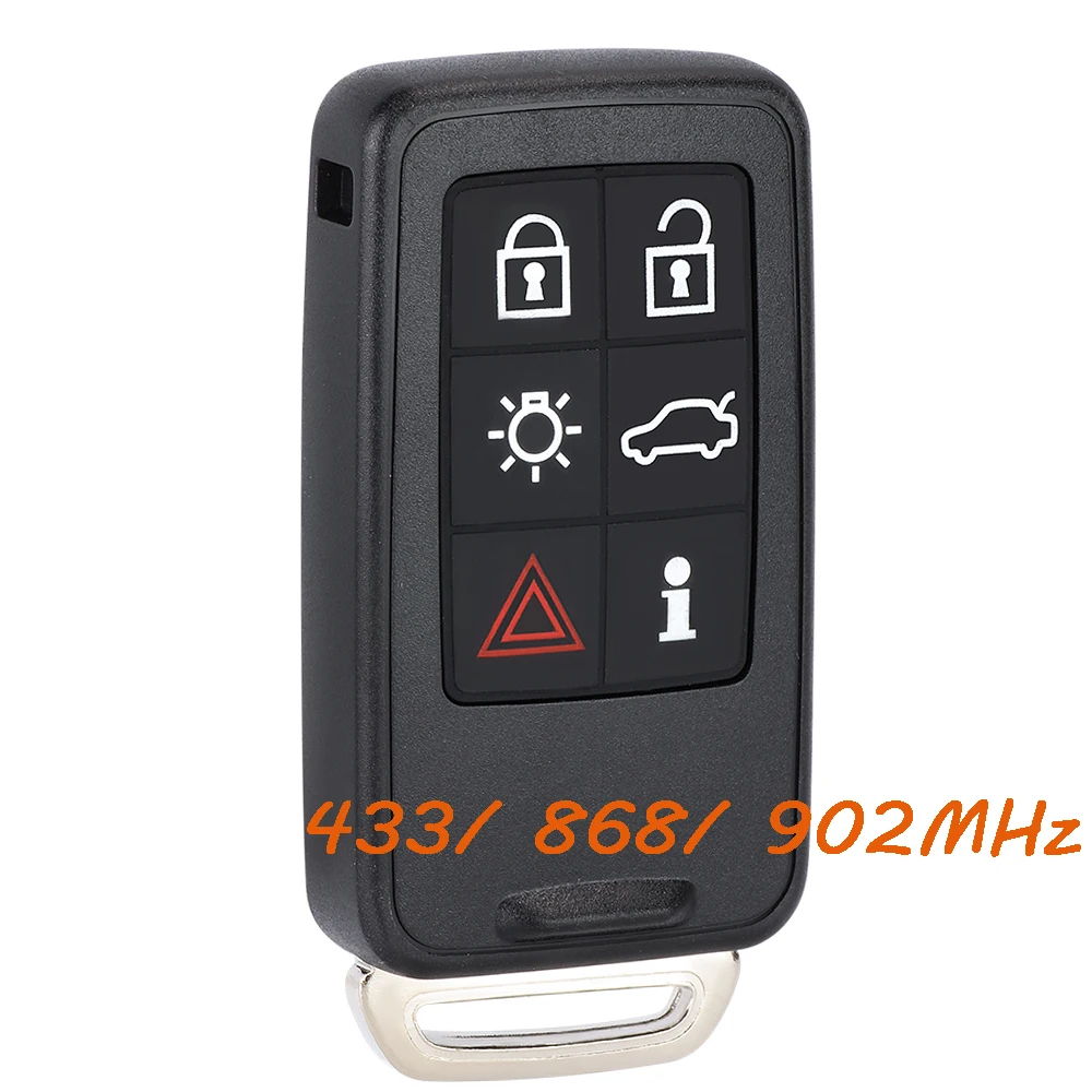KR55WK49266 5WK49225 5WK49224 Keyless Remote Key Fob for Volvo XC60 XC70 XC90 S60 S80 S90 V40 V60 V70 2009-2014 433/868/902MHz
KR55WK49266 5WK49225 5WK49224 Keyless Remote Key Fob for Volvo XC60 XC70 XC90 S60 S80 S90 V40 V60 V70 2009-2014 433/868/902MHz