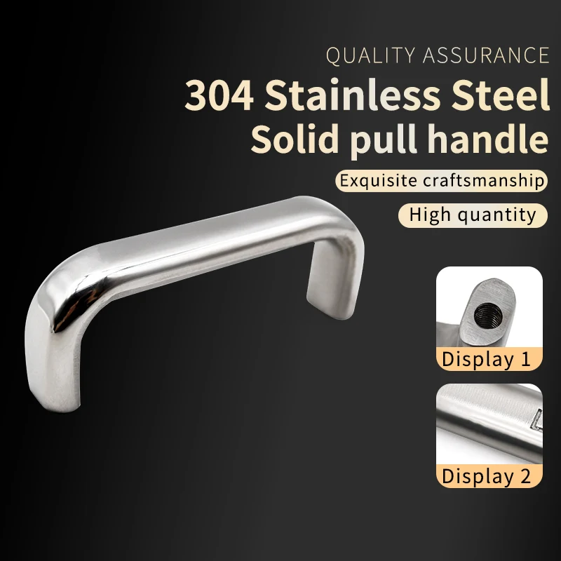 Solid Stainless Steel U-shaped Handle Chrome Plated Wardrobe Door Cabinet Door Industrial Welded Pulls Knobs Furniture
Solid Stainless Steel U-shaped Handle Chrome Plated Wardrobe Door Cabinet Door Industrial Welded Pulls Knobs Furniture