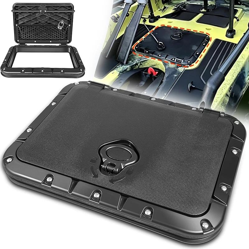 Rectangular Twist and Seal Hatch Kit, for Hobie Kayak 2013-2026 Compass Pro Angler Fishing Kayak 71707003 Marine Deck Access
Rectangular Twist and Seal Hatch Kit, for Hobie Kayak 2013-2026 Compass Pro Angler Fishing Kayak 71707003 Marine Deck Access