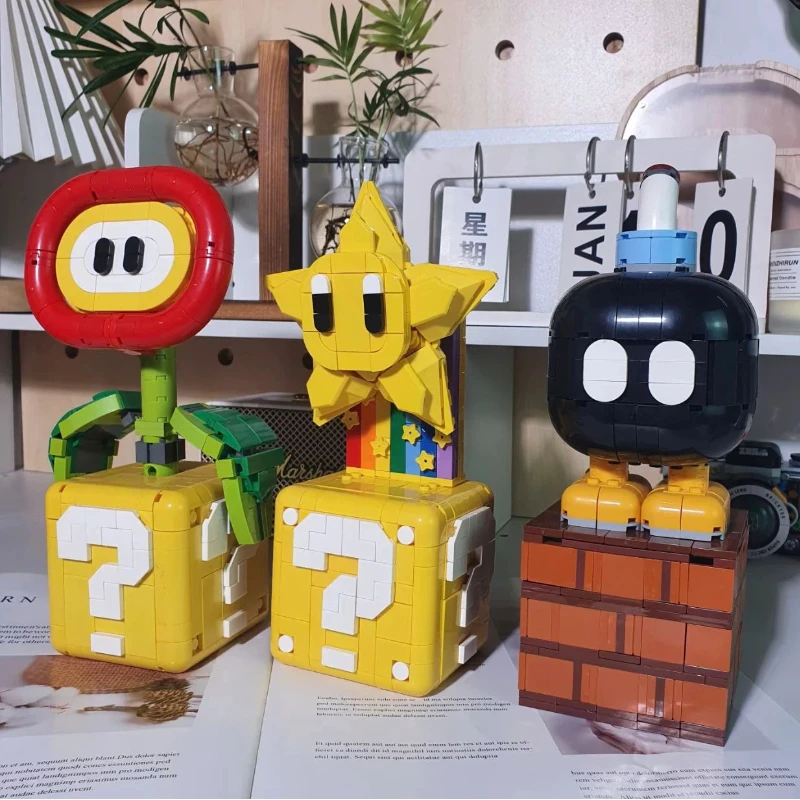 New 2026 Building Bricks Cartoon Models Piranha Plant Flame Flower Special Stars Ultra Dynamite Desktop Ornamen Christmas Gifts
New 2026 Building Bricks Cartoon Models Piranha Plant Flame Flower Special Stars Ultra Dynamite Desktop Ornamen Christmas Gifts