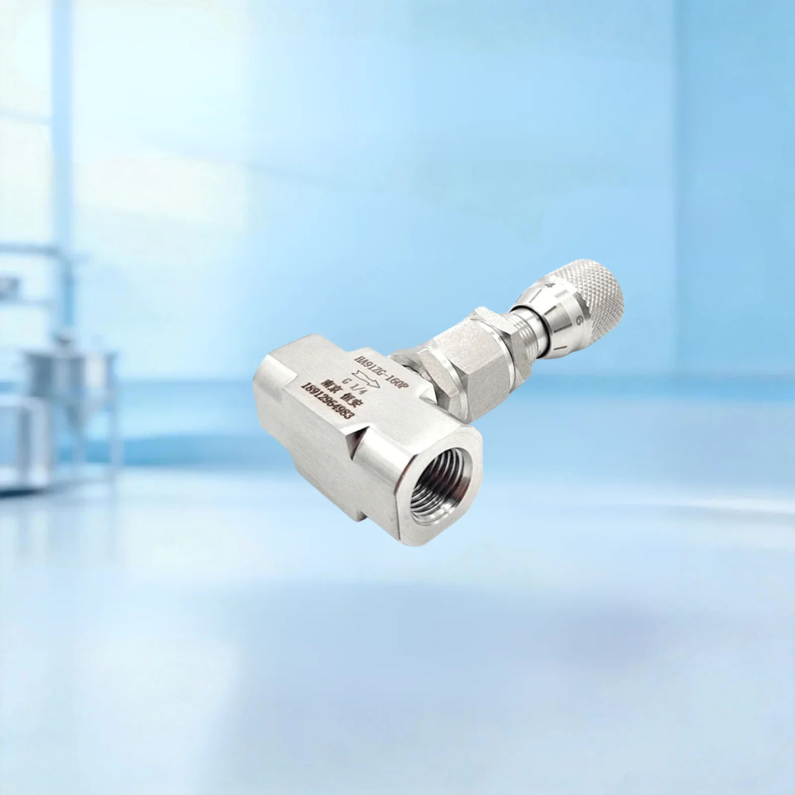 Elbow 90 or Straight Needle Valve 1/8" 1/4" 3/8" 1/2" BSP Female Male Crane 304 316 Stainless Flow Control With One-Shape Handle
Elbow 90 or Straight Needle Valve 1/8" 1/4" 3/8" 1/2" BSP Female Male Crane 304 316 Stainless Flow Control With One-Shape Handle