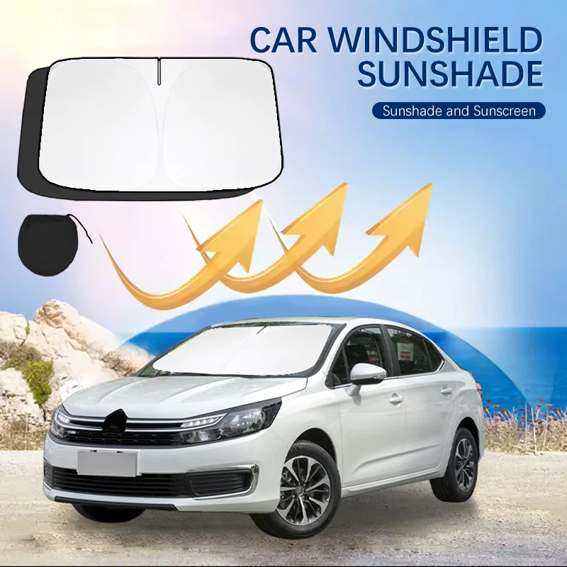 Car Visor Sunscreen Window Sun Shade Blocks Parasol Coche UV Rays Driver Protection For Citroen C4L
Car Visor Sunscreen Window Sun Shade Blocks Parasol Coche UV Rays Driver Protection For Citroen C4L