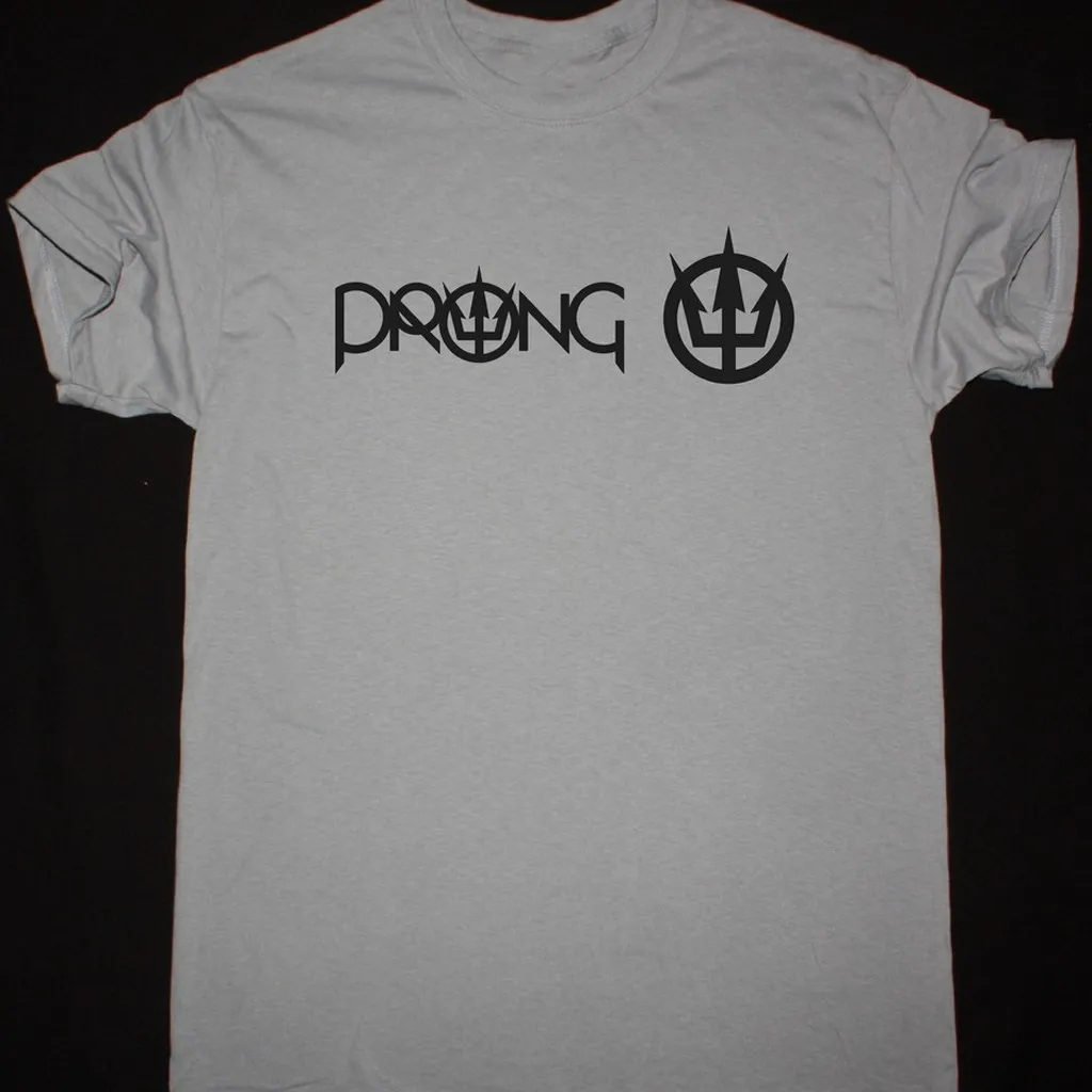 HOT NEW Prong band gray T-shirt short sleeve All sizes S to 345XL
HOT NEW Prong band gray T-shirt short sleeve All sizes S to 345XL