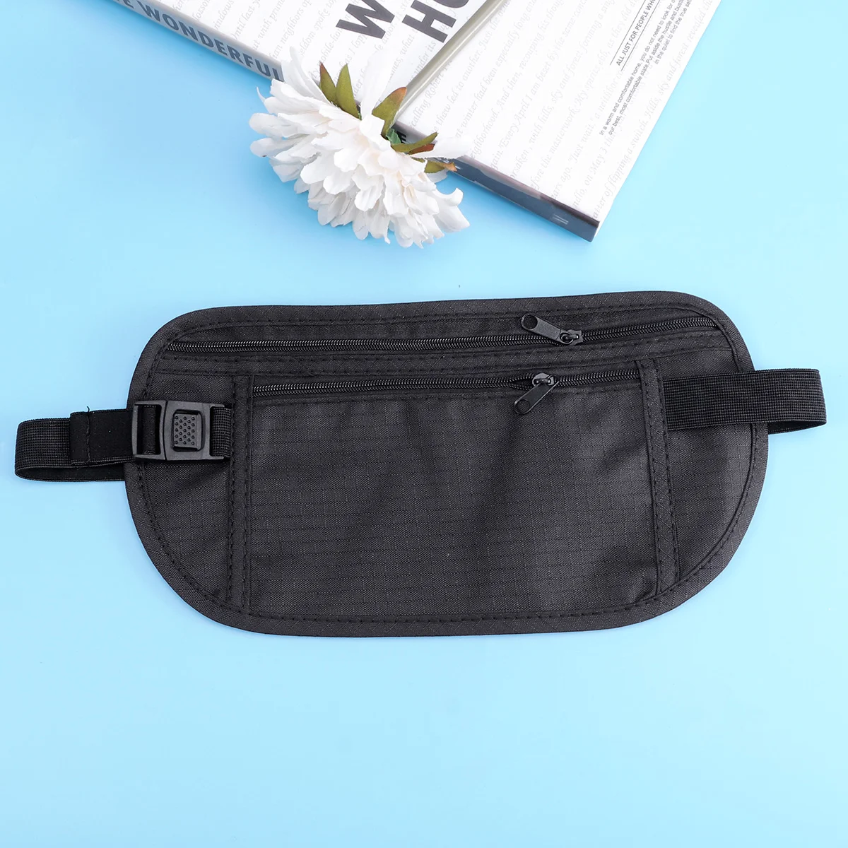 Waist Belt Cell Phone Holder Chest Wallet Travel Money Black Pouch Men and Women
Waist Belt Cell Phone Holder Chest Wallet Travel Money Black Pouch Men and Women