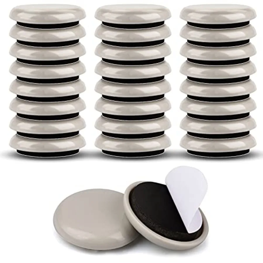 1-1/4" Furniture Sliders for Carpet and Hardwood Floors, 24PCS Furniture Pads for Quickly and Easily Move Any Item and Protect
1-1/4" Furniture Sliders for Carpet and Hardwood Floors, 24PCS Furniture Pads for Quickly and Easily Move Any Item and Protect