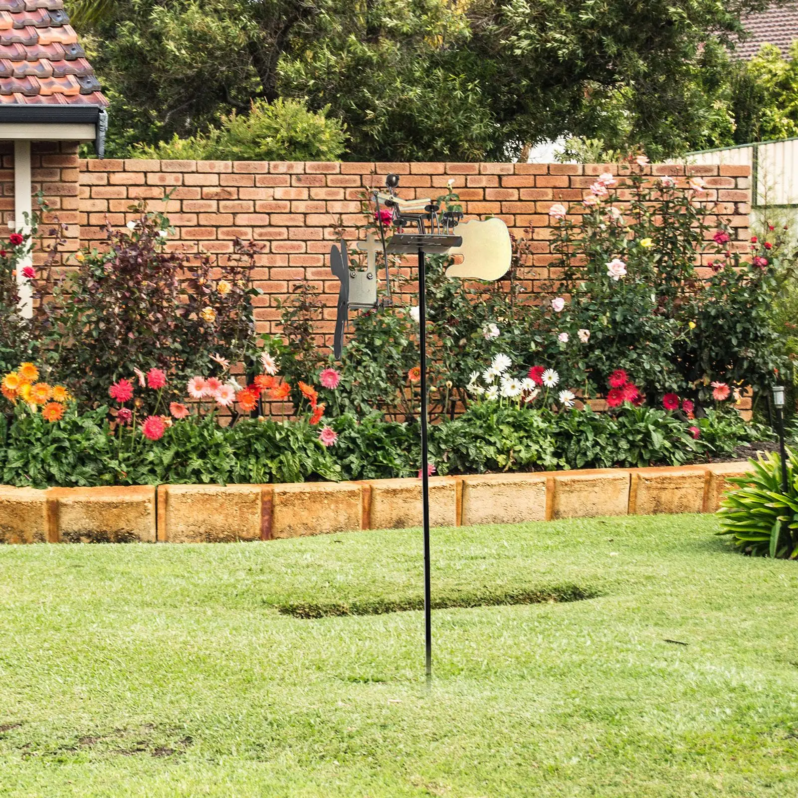 Handmade Metal Drummer Windmill Art Sculpture for Backyard Home Outdoor
Handmade Metal Drummer Windmill Art Sculpture for Backyard Home Outdoor