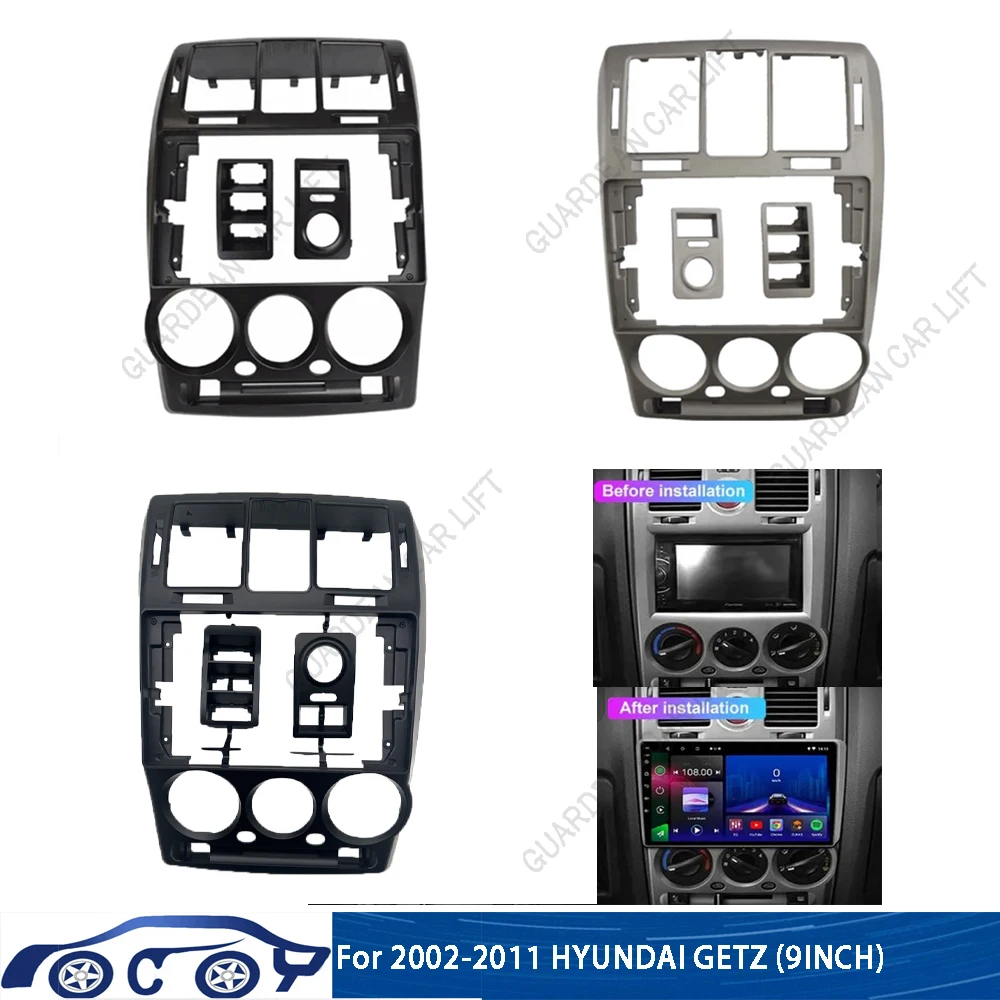 For 2002-2011 HYUNDAI GETZ(9Inch)Car Radio Fascias Android GPS MP5 Stereo Player 2 Din Head Unit Panel Dash Frame Installation
For 2002-2011 HYUNDAI GETZ(9Inch)Car Radio Fascias Android GPS MP5 Stereo Player 2 Din Head Unit Panel Dash Frame Installation