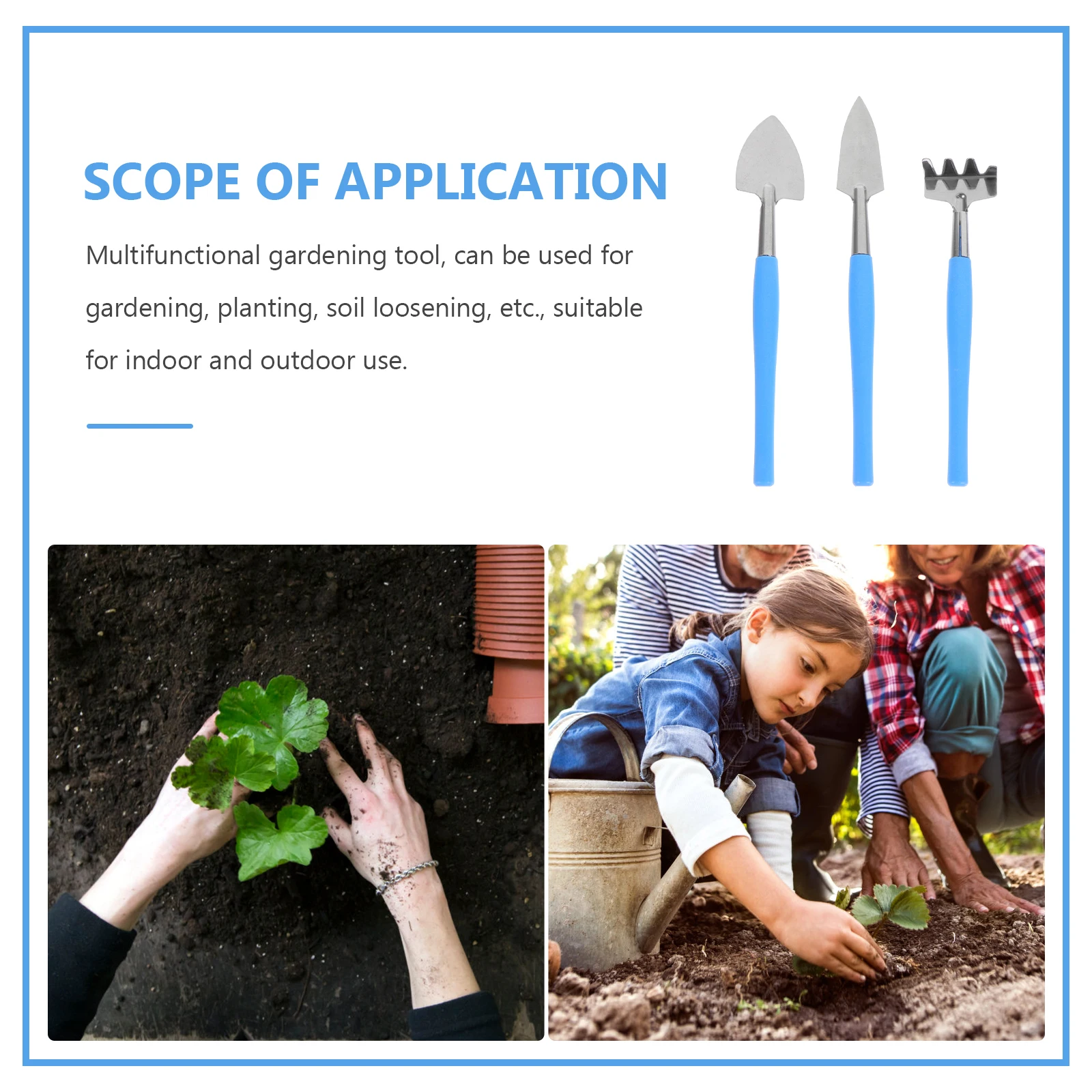 3 Pcs Gardening Shovels Spades Stainless Steel H Transplanting Supplies Durable Ergonomic H For Planting Gift
3 Pcs Gardening Shovels Spades Stainless Steel H Transplanting Supplies Durable Ergonomic H For Planting Gift