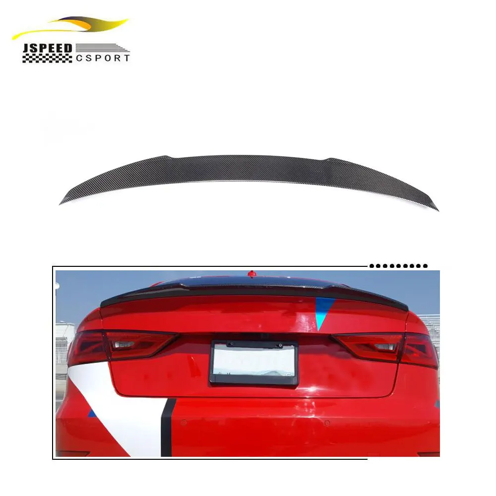 Suitable for Audi A3 S Line S3 RS3 sedan 2014-2019 A3 S3 carbon fiber trunk spoiler wing
Suitable for Audi A3 S Line S3 RS3 sedan 2014-2019 A3 S3 carbon fiber trunk spoiler wing