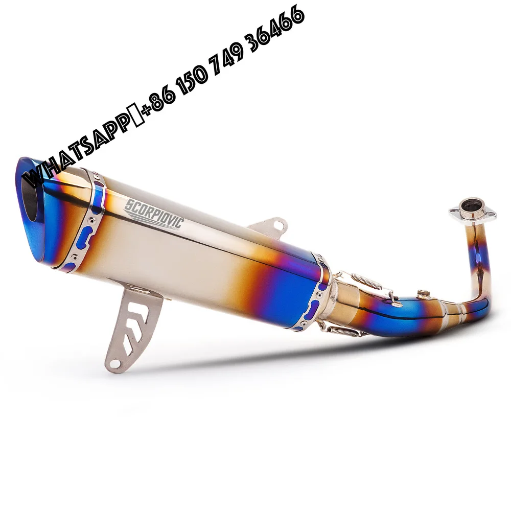 Motorcycle Full Set Titanium Exhaust System for XMAX XMAX300 2017-2024 Modify Manifold Connect Muffler
Motorcycle Full Set Titanium Exhaust System for XMAX XMAX300 2017-2024 Modify Manifold Connect Muffler