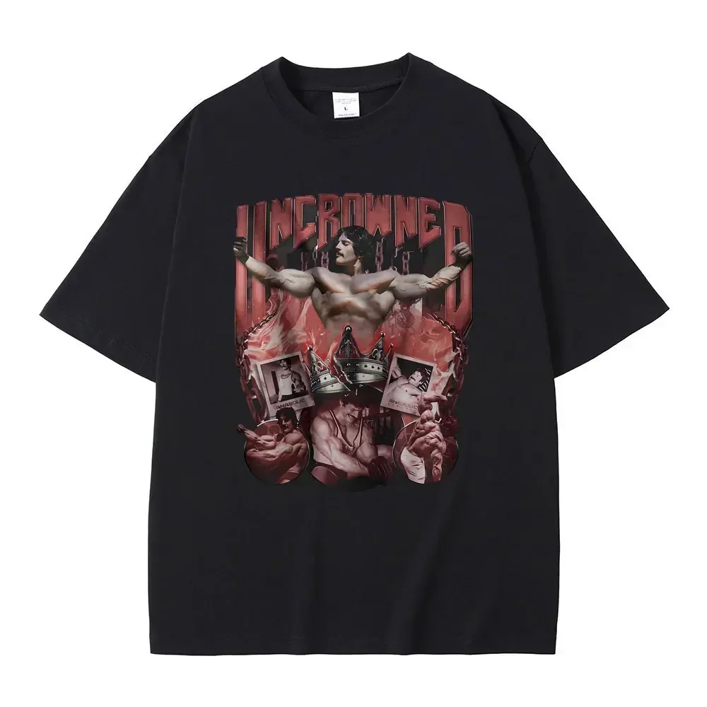 Funny Uncrowned Mike Mentzer Steroids Pump Cover Tshirt Men Women Gym Bodybuilder T-shirts Short Sleeve Male Pure Cotton Tshirt
Funny Uncrowned Mike Mentzer Steroids Pump Cover Tshirt Men Women Gym Bodybuilder T-shirts Short Sleeve Male Pure Cotton Tshirt