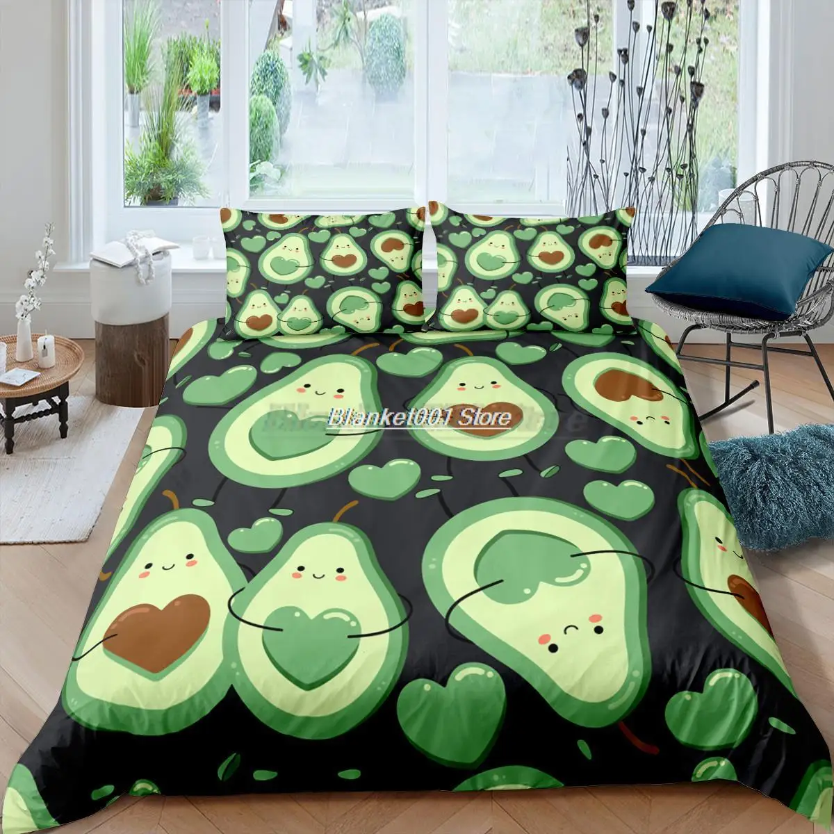 Home Textiles Luxury 3D Avocado Print Duvet Cover Set 2/3 Pcs Pillowcase Kids Bedding Set AU/EU/UK/US Queen and King Size
Home Textiles Luxury 3D Avocado Print Duvet Cover Set 2/3 Pcs Pillowcase Kids Bedding Set AU/EU/UK/US Queen and King Size