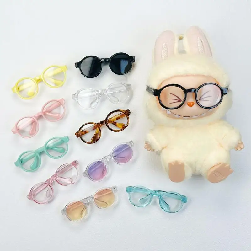 Only Glasses For 15cm Mini Labubu Accessories Outfit Multiple Styles Of Glasses Well Matched Various Clothes Doll Accessory
Only Glasses For 15cm Mini Labubu Accessories Outfit Multiple Styles Of Glasses Well Matched Various Clothes Doll Accessory