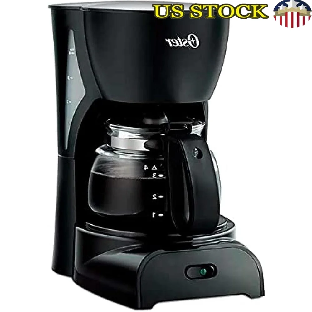 5-Cup Coffee Maker 220V Drip Machine Programmable Coffee Maker Permanent Filter Serving Pause Indicator Light European Cord
5-Cup Coffee Maker 220V Drip Machine Programmable Coffee Maker Permanent Filter Serving Pause Indicator Light European Cord