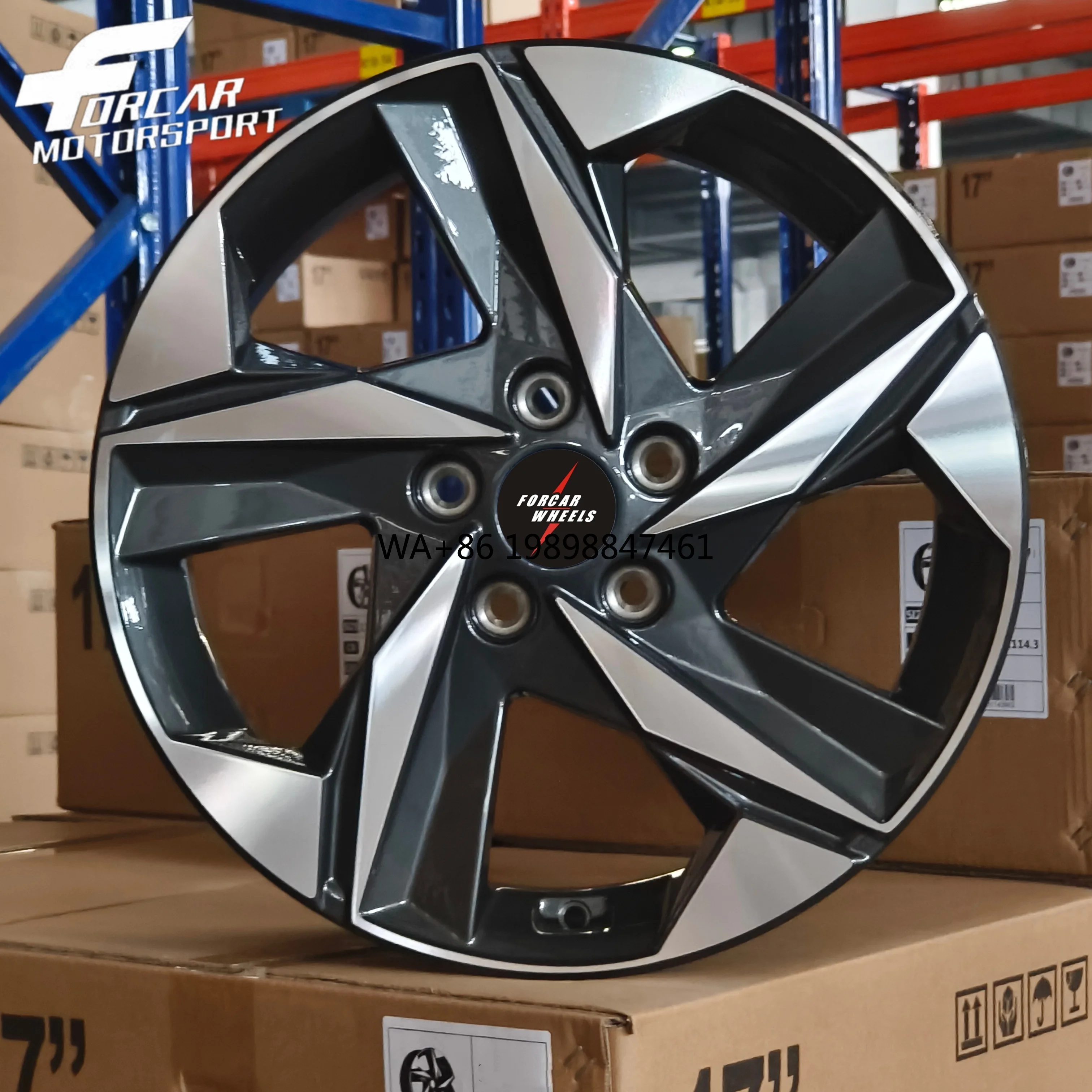 for Black Machined Face Best Price 17*7.0 Inch PCD 5*114.3 CB 106.1 ET 49 Cast A356 Best Price Wheels
for Black Machined Face Best Price 17*7.0 Inch PCD 5*114.3 CB 106.1 ET 49 Cast A356 Best Price Wheels