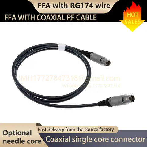 1 RG174 FFA.00S 0S C5 to C5 1 pin ultrasonic flaw detector high-quality cable connector,