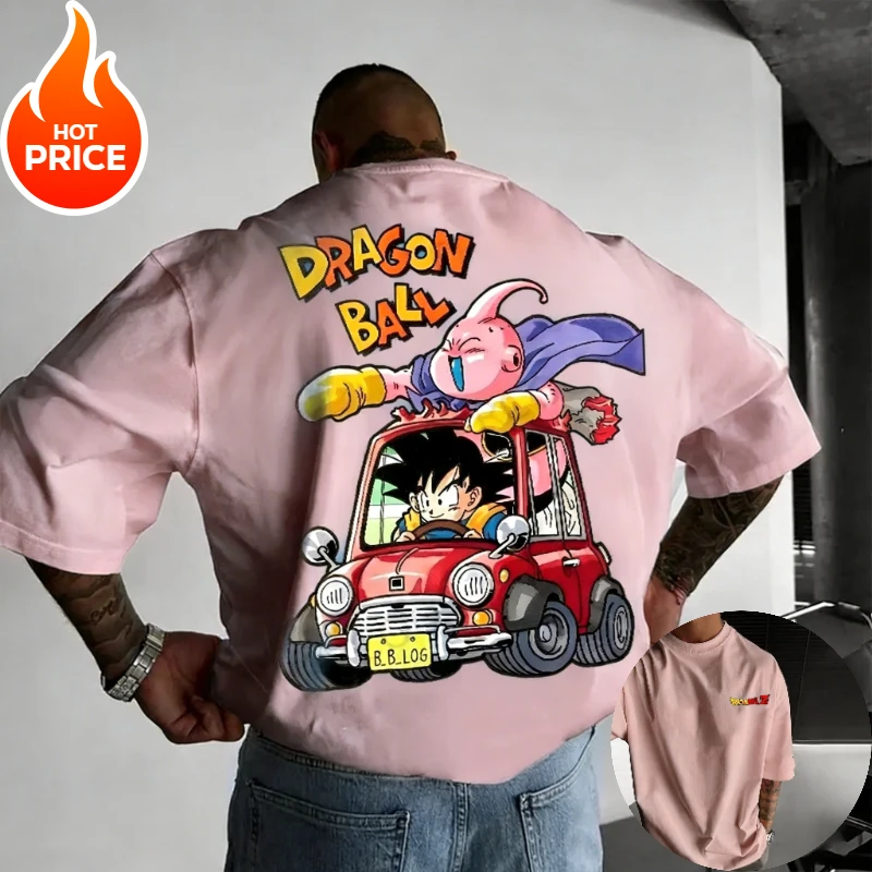 Футболка Dragon Ball Majin Buu Super Saiyan Harajuku, мужская летняя футболка оверсайз, топ Y2k, свободная женская уличная одежда, повседневная футболка с коротким рукавом
Футболка Dragon Ball Majin Buu Super Saiyan Harajuku, мужская летняя футболка оверсайз, топ Y2k, свободная женская уличная одежда, повседневная футболка с коротким рукавом