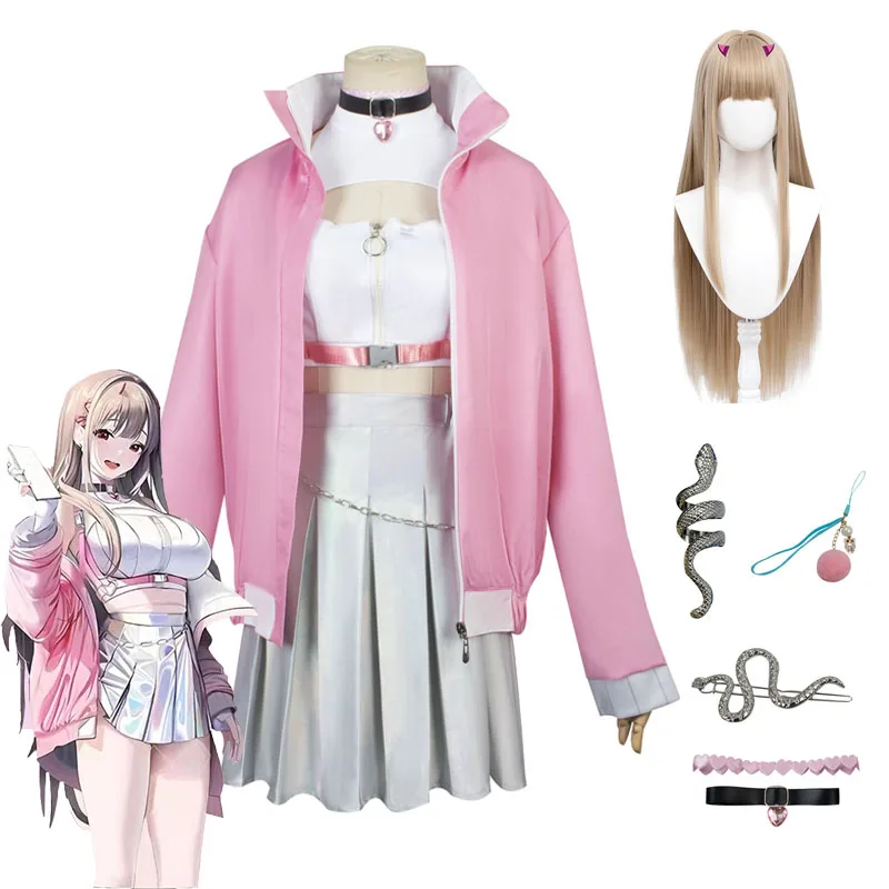 NIKKE Goddess of Victory Viper Cosplay Costume Women Viper Sexy Pink Costume Halloween Carnival Suit
NIKKE Goddess of Victory Viper Cosplay Costume Women Viper Sexy Pink Costume Halloween Carnival Suit