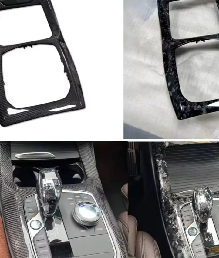 Для BMW X3 X4 X3M X4M G01 G02 F97 F98 2022-2024: Замена центральной консоли из кованого карбона для леворульных автомобилей (LHD)
Для BMW X3 X4 X3M X4M G01 G02 F97 F98 2022-2024: Замена центральной консоли из кованого карбона для леворульных автомобилей (LHD)