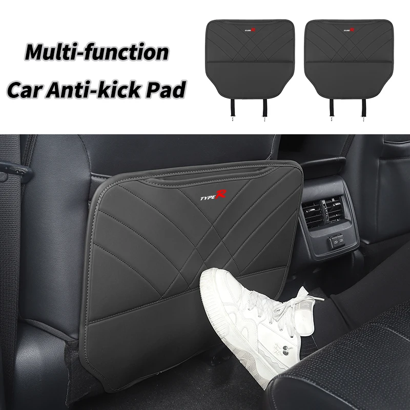 Car Seat Anti-Kick Pad Seatback Storage Bag Tools Organizer For Honda Type R Mugen Power Civic 4d 10th Gen 8th CRV City Accord H
Car Seat Anti-Kick Pad Seatback Storage Bag Tools Organizer For Honda Type R Mugen Power Civic 4d 10th Gen 8th CRV City Accord H